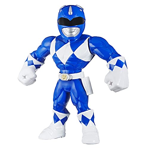 Power Rangers Playskool Heroes Mega Mighties Blue Ranger #TOP1