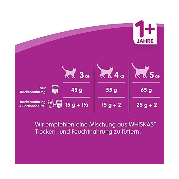 Whiskas Katzenfutter Trockenfutter, verschiedene Sorten und Größen – Bild 4