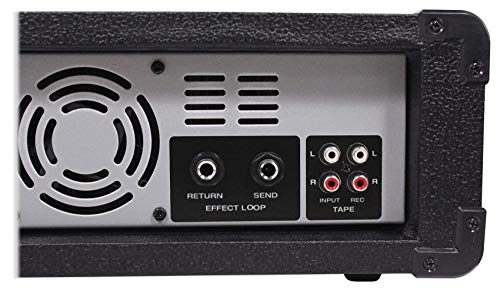 Rockville Rpm45 1800W Powered Soundboard Mixing Console Mixer For Church/School #TOP5