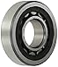 FAG NU306E-TVP2-C3 Cylindrical Roller Bearing, Single Row, Straight Bore, Removable Inner Ring, High Capacity, Polyamide Cage, C3 Clearance, 30mm ID, 72mm OD, 19mm Width