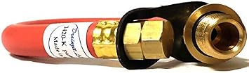 RuggedMade 3/8 NPT Oil Changing Drain Port Hose