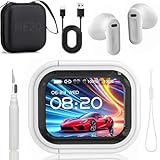 htc kopfhörer 【HD-Stereo-Sound】: Die NE20 Bluetooth 5.4 Ohrhörer verfügen über ein LED-Display mit Hi-Fi-Treibern und einer flexiblen 13-mm-Titanmembran. Diese fortschrittliche Technologie sorgt dafür, dass die NE20 Touchscreen-Ohrhörer ein breiteres Anwendungsspektrum, hervorragende Klangqualität und erweiterte Funktionalität bieten.