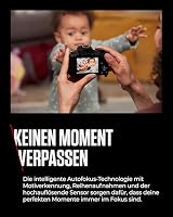Canon EOS R100 (Gehäuse) mit RF-S 18–45mm & 55–210mm is STM – 24,1 MP APS-C Systemkamera – Dual Pixel CMOS AF, 4K-Video, 6,5 B/s, WLAN & Bluetooth - Perfekt, um kostbare Erinnerungen festzuhalten – Ansicht 4