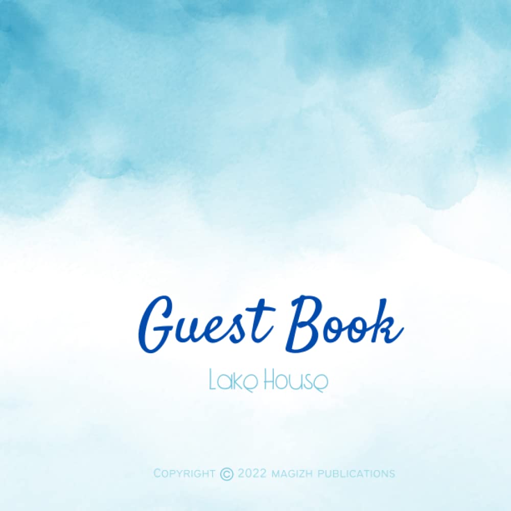 Guest Book Lake House: Beautiful Sign In Registry