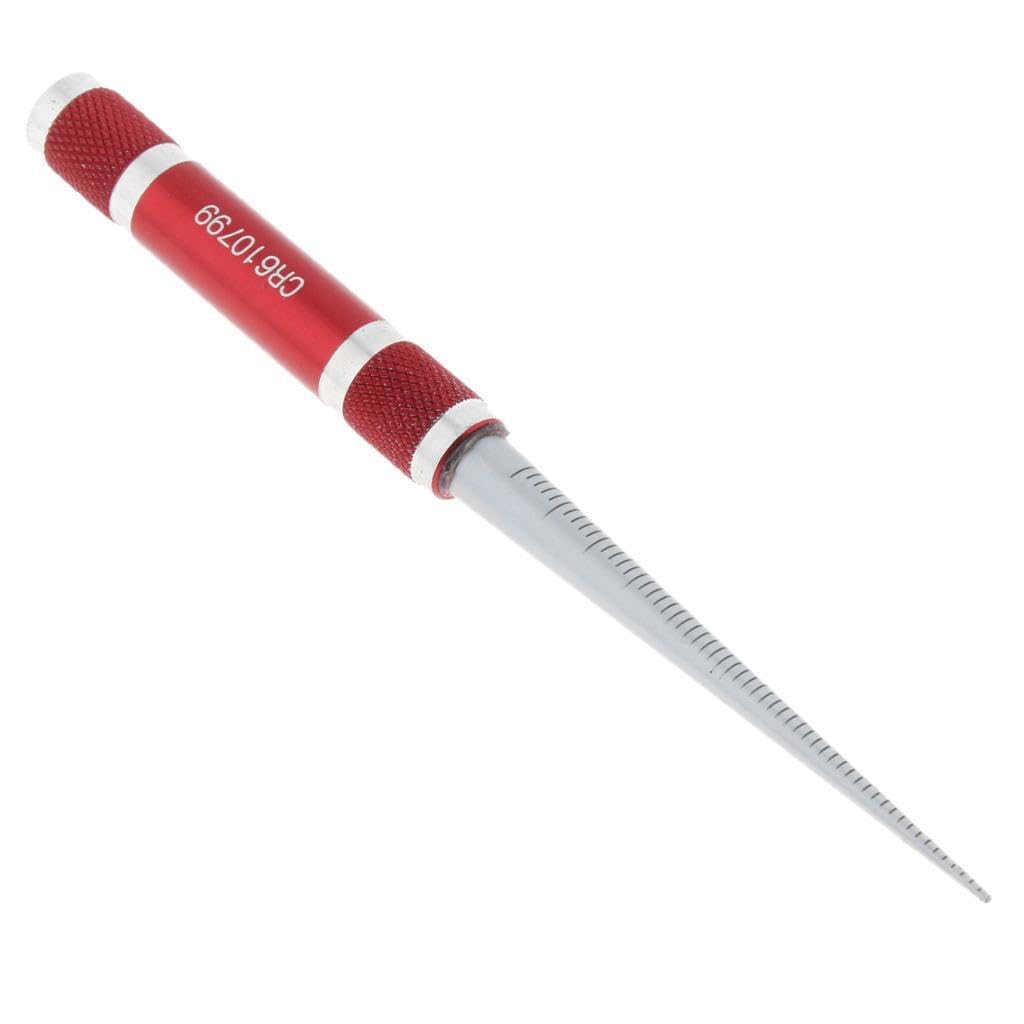 Zanthicia Light Gap Hole Gauge Hole Diameter Gauge Accurate Measurements 5Cm Length Made Of Zinc Alloy Gap Inspection Etc. Freeler Welding Bore