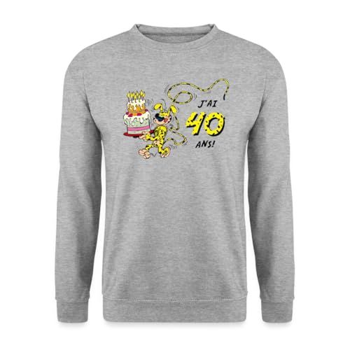 Marsupilami pull capuche sweat anniversaire 40 ans coton