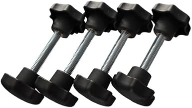 HARD CARGO HC-203 Hard Cargo Carrier Dedicated Knob Bolt (For Work Carrier HC-101) Compatible with Vehicle Inspection While Hard Cargo Carrier Attached, Knob Bolt Nut Set for Light Trucks