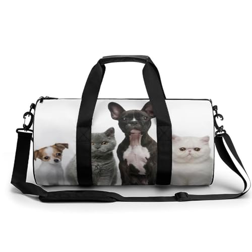Sac de sport chien chat compact 45cm pour éviter les bagages lourds