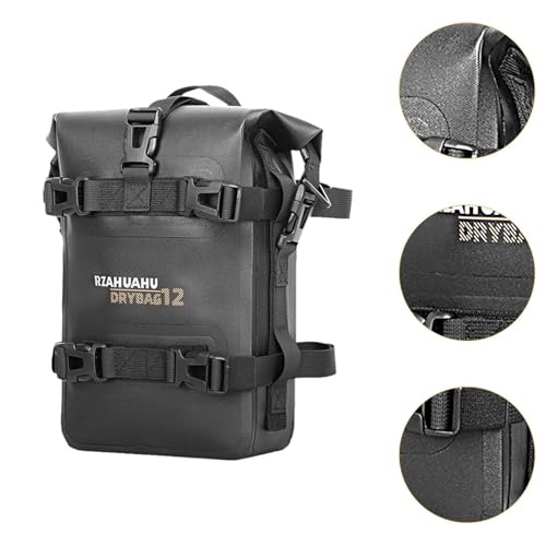 JicSuXi Bolsa para Quadro Lateral de Motocicleta Bolsa de Bagagem para Motocicleta Moto ATV Banco Tr