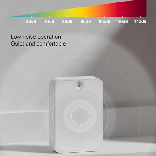 Difusor aromático eléctrico 300ml capacity blanco miniatura 3