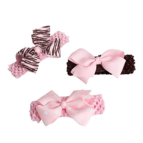 Preisvergleich Produktbild Vellette Stirnbänder Baby Mädchen Stirnband Handgemachte Halten Kopf Zubehör Tuch Elastisches Haarband Größe: Fit für 0-10 Madchen