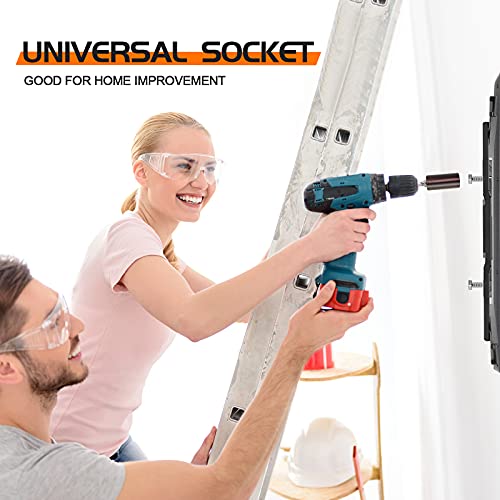 Stocking Stuffers Super Universal Socket - Tools Gifts For Men Women Grip Socket With Power Drill Adapter Cool Gadgets For Men Car Guy Birthday Gift Ideas For Grandpa Dad Stuff Husband Christmas Gifts #TOP5