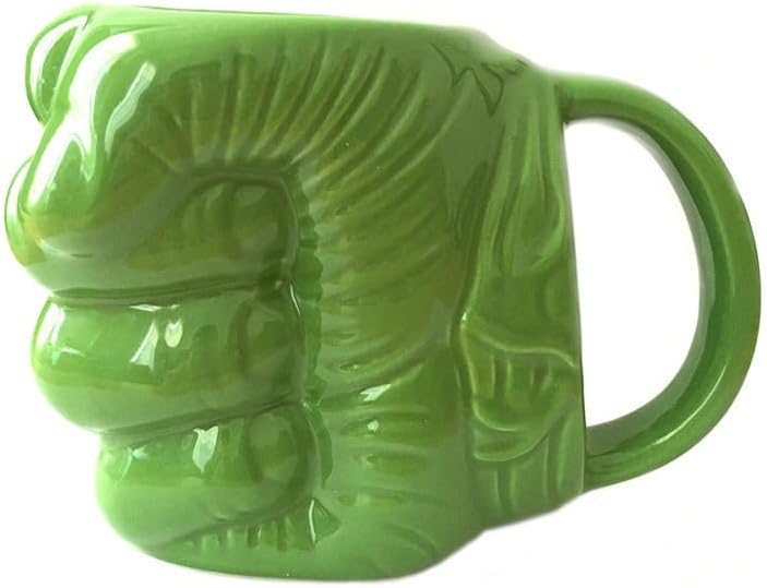 Superhero Inspired Fist Mug, Oversized Ceramic Coffee Cup with Sculpted Grip Design, Funny Shaped 3D Mugs, Boxed Novelty Gift for Marvel Fans & Collectors on Birthdays, Father's Day, 24oz - Image 5