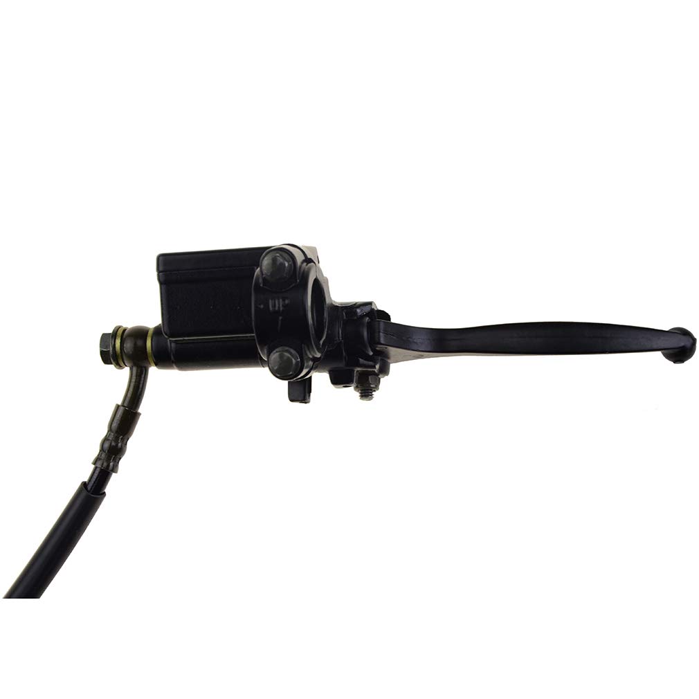 GOOFIT Front Hydraulic Disc Brake Master Cylinder Assembly Caliper Assembly Replacement For 50cc 70cc-150cc Dirt Bike Pit Bike ATV