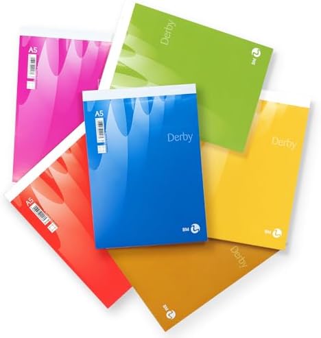 Blocco Notes Derby BM BeMore - Confezione Da 10 Pezzi, Formato A4, Carta 60g/m², Rigatura 5mm - Foto 7