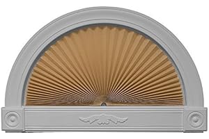 Redi Shade Light Filtering Half Circle Fabric Shade
