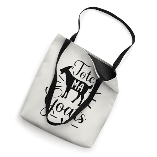 Bolso tote divertido con frase 'Totes Ma Goats' miniatura 2
