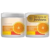 SMELLS BEGONE 15oz Gel Odor Eliminator - Absorb & Remove Tough Odors in Pet Areas, Bathrooms, Basements, Garage, Cars, RVs & Boats - Eliminate Odors Quickly (15 Ounce (Pack of 2), Energizing Citrus)