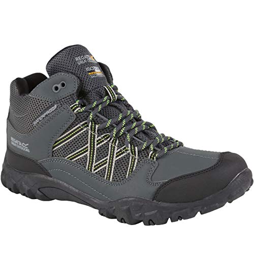 Image of Regatta Men's Edgepoint Hydropel Mid Height Walking Boots Low Rise Hiking