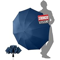 Chakipee Paraguas Plegable Antiviento Hombres - Automático