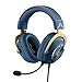 Produktbild Logitech G PRO X Gaming-Headset - Blue VO!CE Mikrofon, Bequeme Ohrpolster aus Memory-Schaum, DTS Headphone 7.1 und 50 mm PRO G Treiber, Offizielle League of Legends Edition