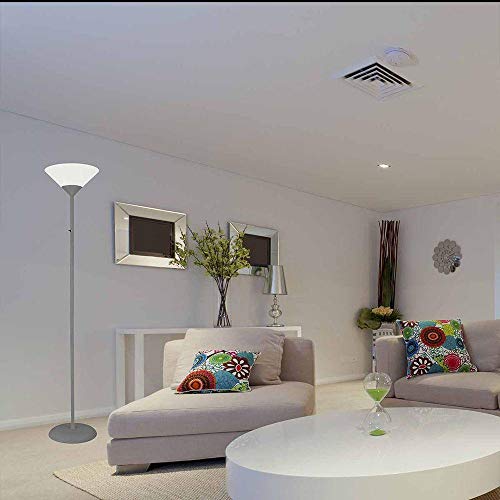 Coluna de Chão 175cm metal e plástico cinza