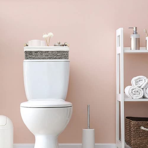 Duoer Storage Basket Wicker Baskets For Organizing Storage Bins For Countertop Toilet Paper Storage Basket For Toilet Tank Top thumb #3