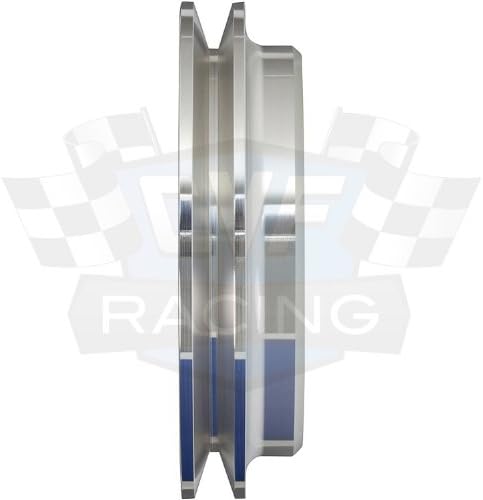 Pulley Kit Compatible with Small Block Ford, 289, 302, 351W V-Belt