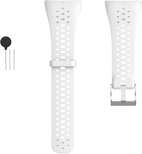 Correa de repuesto compatible con Polar M430M400 GPS Smart Sports Watch pulsera de silicona suave