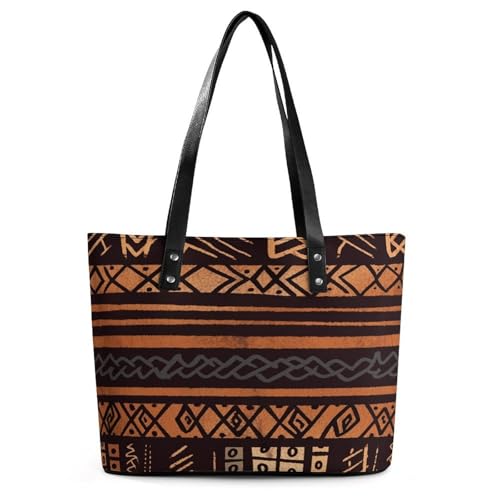 Grand sac à bandoulière doux style africain pour le shopping et les sorties en ville