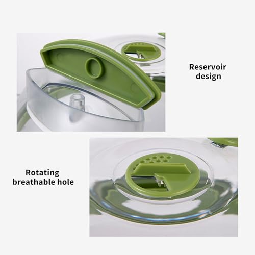 Tapa con vaporizador para microondas: evita comida seca y salpicaduras 5