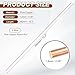 PATIKIL 2Pcs 99.99% Pure Copper Round Rod, 1.6mm / 0.06