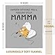 musaecoin Geschenk für Mutter, Geschenk für Mutter, Geburtstag, Geschenkideen für Mutter, 50 × 60 Zoll Flanelldecken, Geschenk für die Mutter Weihnachten, Muttertag