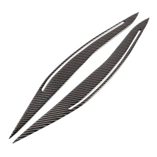 Sourcils phare carbone Série 5 F10 2014-2017 cache paupière optique voiture