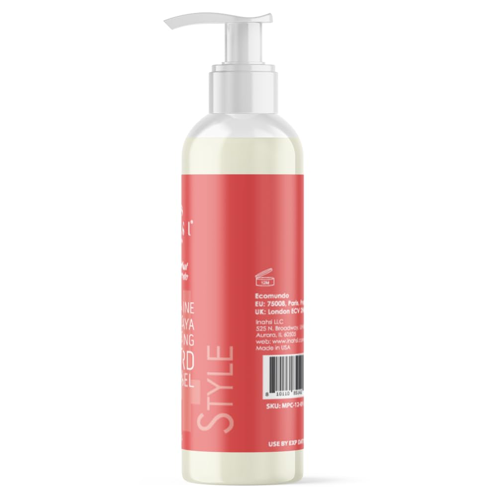 Inahsi Define & Shine Mango Papaya Curl Defining Custard | Curl Defining Custard for Men, Women, or Kids with Curly Hair | Hair Products for Naturally Curly Hair 12oz | Made in the USA - Image 3