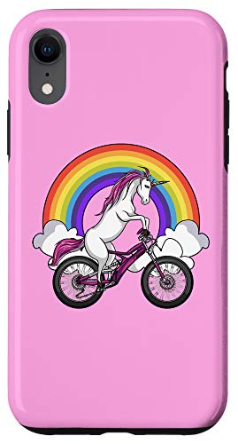 girl riding unicorn bike