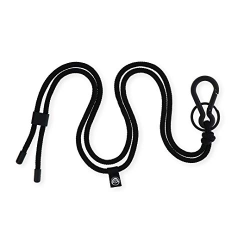 hangloo® - Das hochwertige Schlüsselband | Name: Black Berry | Farbe: Schwarz Cover