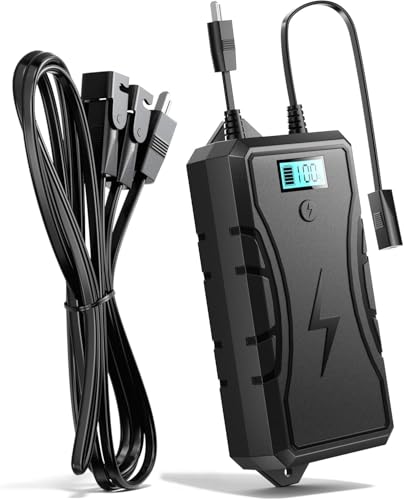 SWANPOW Batterie pour Meubles Inclinables, 2500mAh Rechargeable sans Fil Universel 2 Broches Affichage LED pour Meubles Inclinables/Canapé/Fauteuil élévateur avec Rallonge 1M