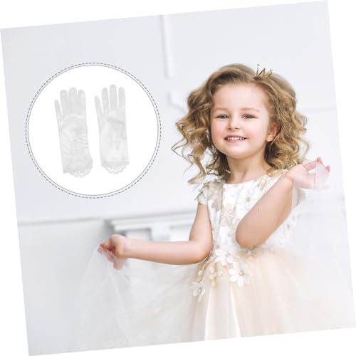 Homoyoyo 1 Pair Lace Gloves for Parties Elegant Formal Gloves for Weddings Performances and Dress Up Comfortable and Stylish Accessory of Charming4