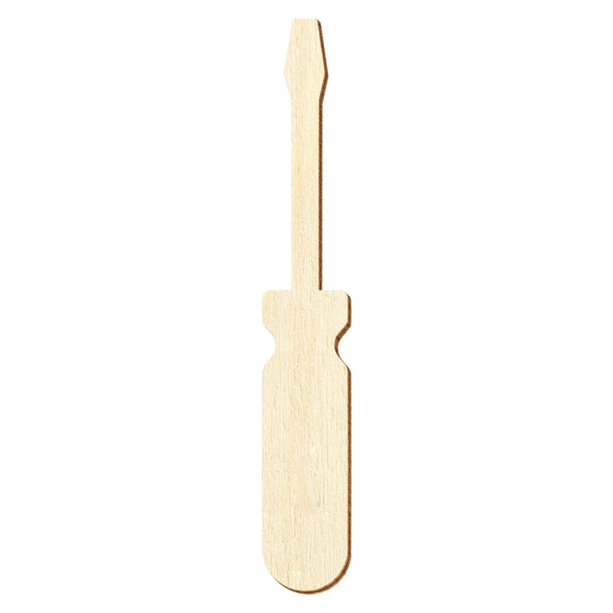 Cacciavite in legno – 3 – 50 cm decorazione fai da te, dimensioni: 22 cm, confezione da 100 pezzi