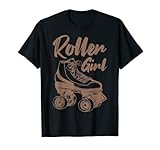 Rollschuhe Tshirt Mädchen Geschenk ROLLER SKATES T-Shirt