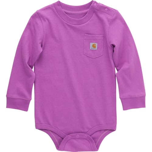 Image of Carhartt Kid's CA5002 Long-Sleeve Pocket Bodysuit