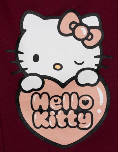 Image of Hello Kitty Girls' Fleece Sweatshirt and Pants Set Toddler to Big Kid