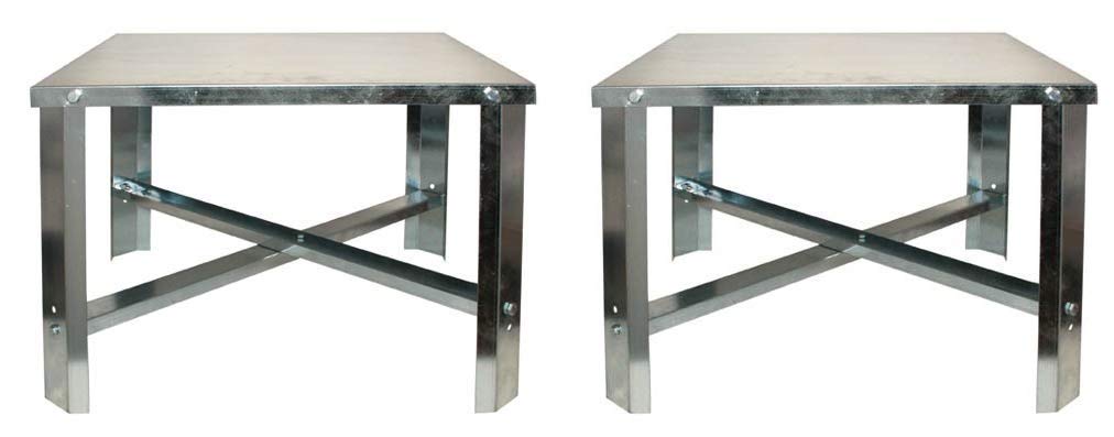 Buy Eastman 86278 Water Heater Stand 30-60 Gallon, Silver (Pack of 2)  Online at desertcartKUWAIT