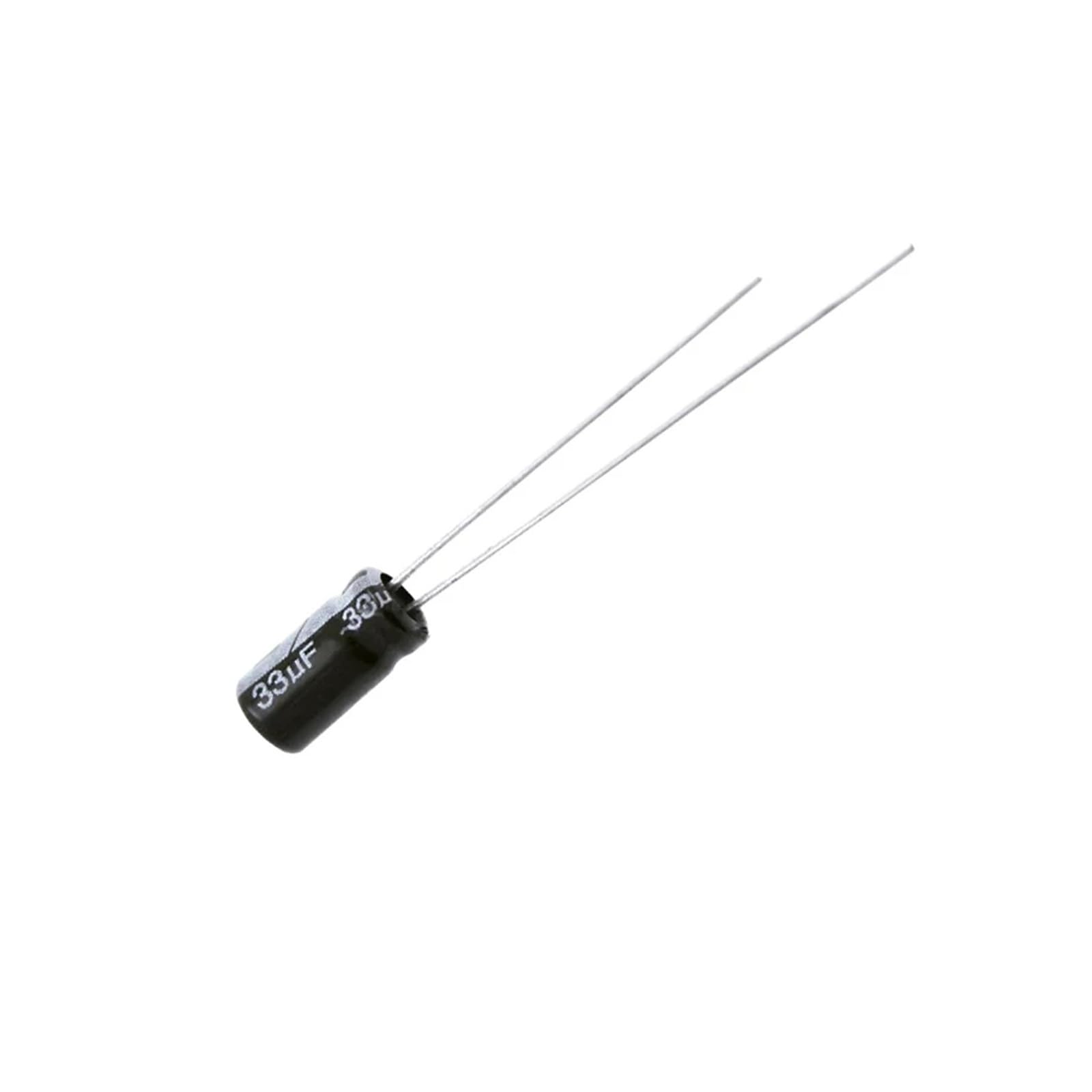 Condensateurs 16V 33uF format miniature 4x7mm pour loisirs créatifs et robotique x100