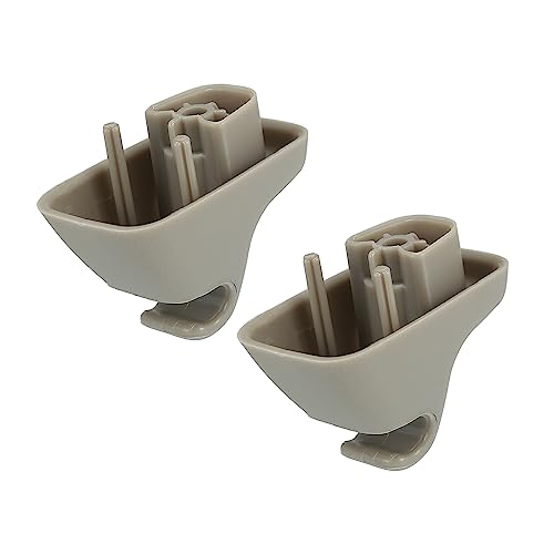 A ABSOPRO Sun Visor Hook Clip 1HS09BD1AA Car Accessory for Dodge for Ram 1500 2009-2010 (Set of 2)