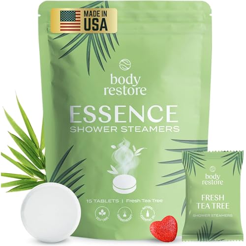 Body Restore Shower Steamers Aromatherapy 15 Pack – Valentines Day Gifts for Her and Him, Birthday...