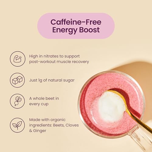 Blume Superfoods Latte - Beetroot Powder, Energy Boosting, Organic Beet Powde...