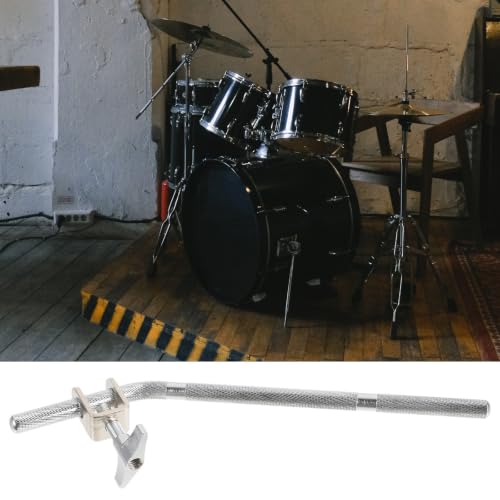 Soporte Ajustable para Campana de Batería Metal Plata miniatura 6