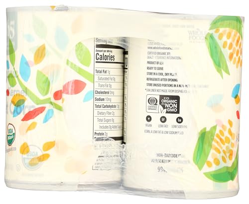 365 by Whole Foods Market, Organic Corn, No Salt Added, 15.25 Ounce, 4 Pack - image 4